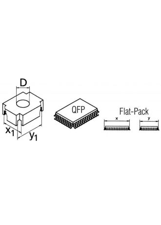 CSF Adapter Ø 16.0mm (DSX 80, DXV 80)